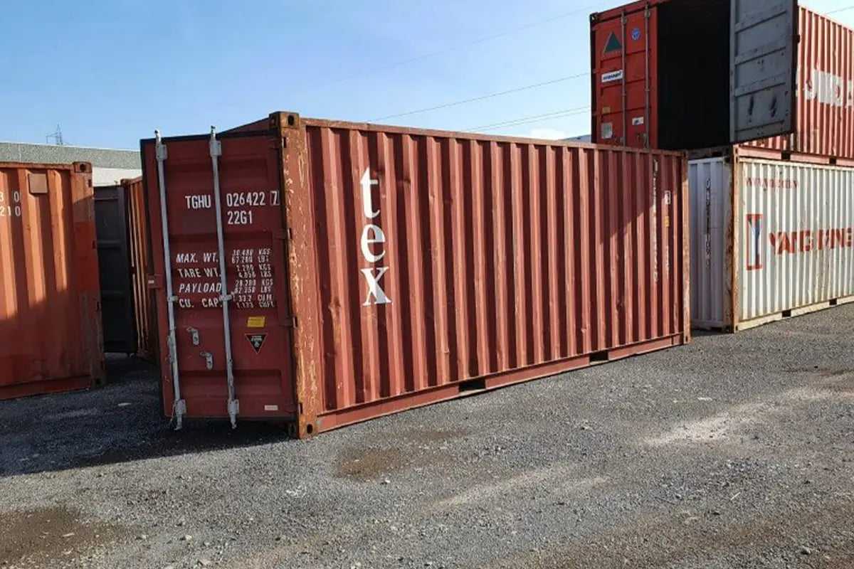 Container usato da 20 piedi – Ideale per trasporto e stoccaggio