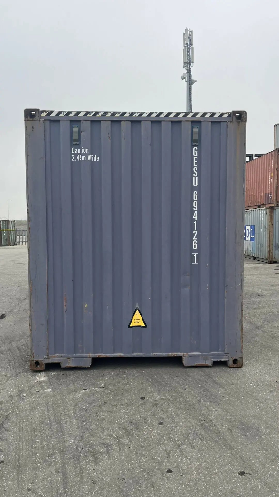 Container High Cube Pallet Wide da 40 piedi – Grande Capacità