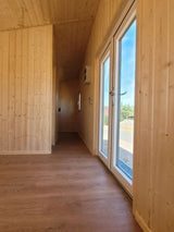 Container trailer mobile da 20 piedi – casa ecologica e multiuso