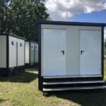 Container Autonomo Cabina Sanitaria – Toilette, doccia e serbatoio integrato