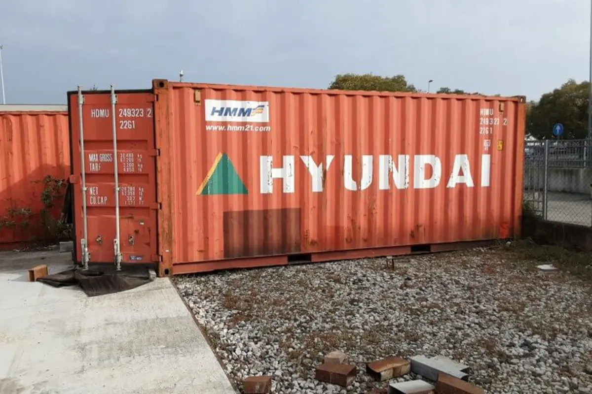 Container ISO Dry 20 piedi usato – Standard internazionale