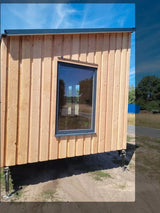 Container trailer mobile da 20 piedi – casa ecologica e multiuso