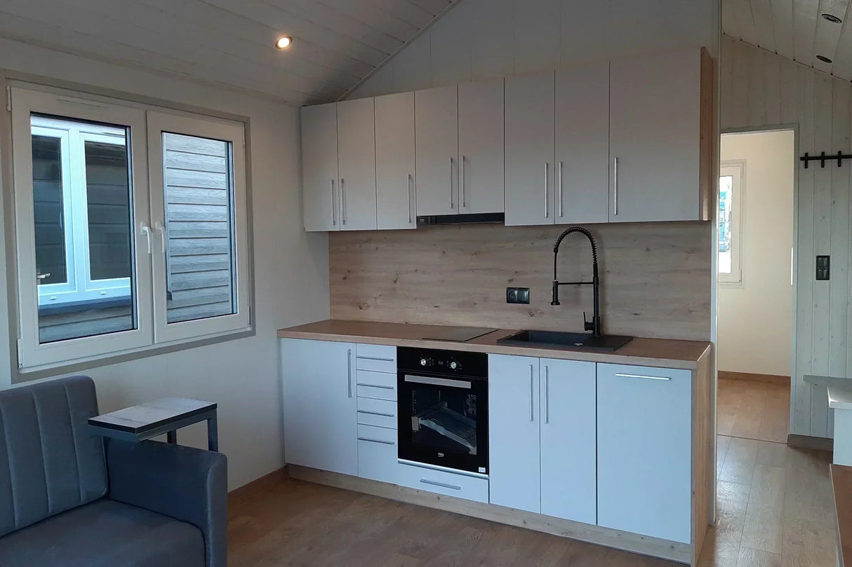 Rema T1 Container Casa Mobile, 35m² – Design Funzionale e Moderno