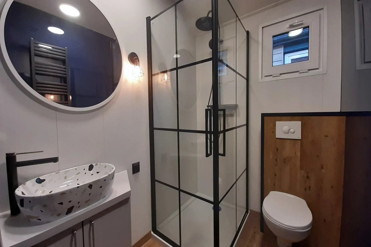 Rema T1 Container Casa Mobile, 35m² – Design Funzionale e Moderno