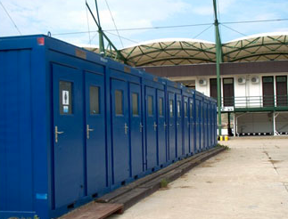 Container Sanitario da 5 Piedi – Bagno Prefabbricato Pronto all'Uso