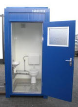 Container Sanitario da 5 Piedi – Bagno Prefabbricato Pronto all'Uso