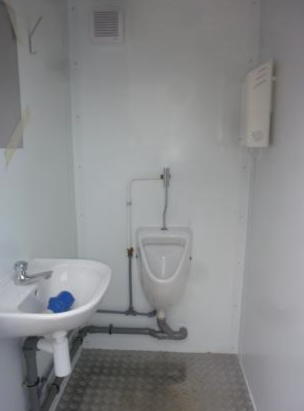 Container Sanitario da 5 Piedi – Bagno Prefabbricato Pronto all'Uso