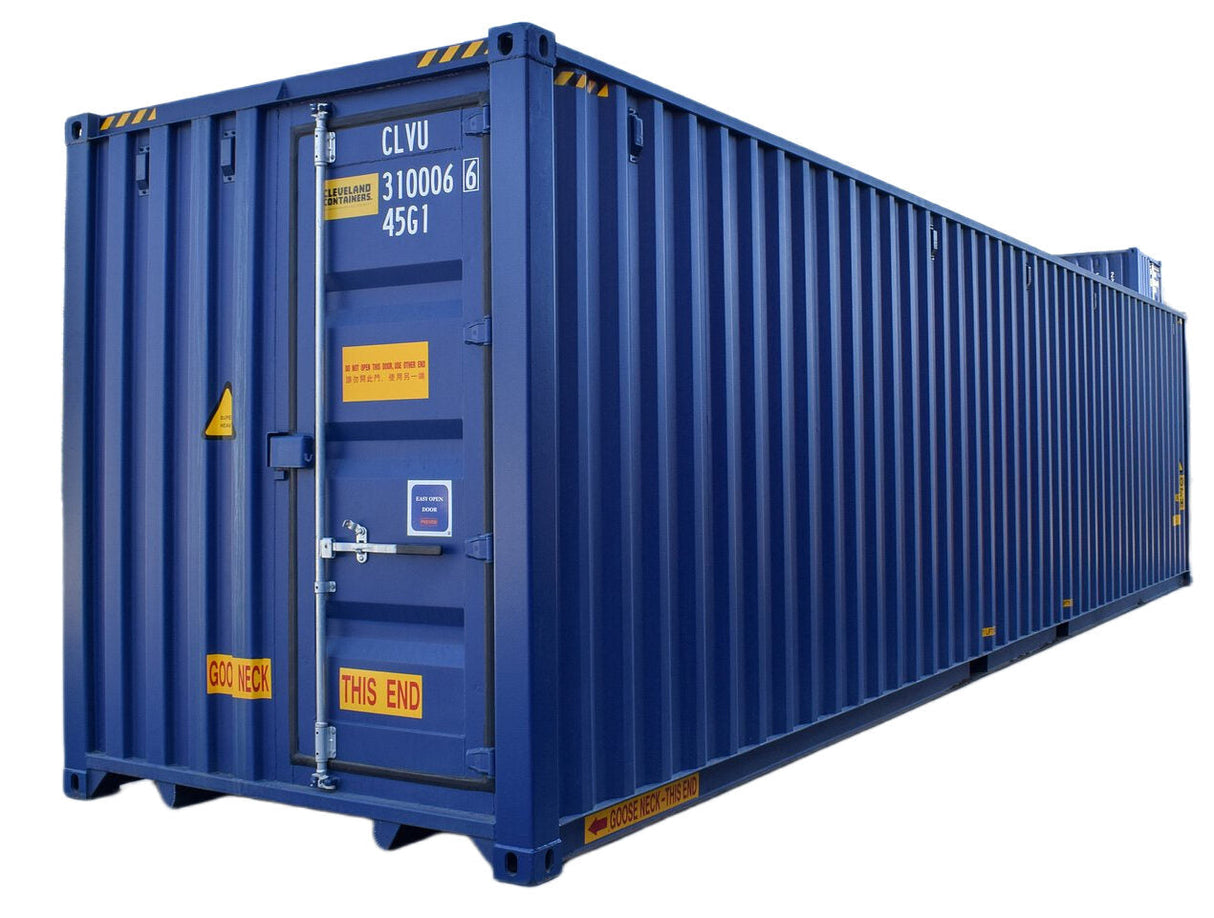 Container High Cube 40 piedi con porte multiple – Uso professionale