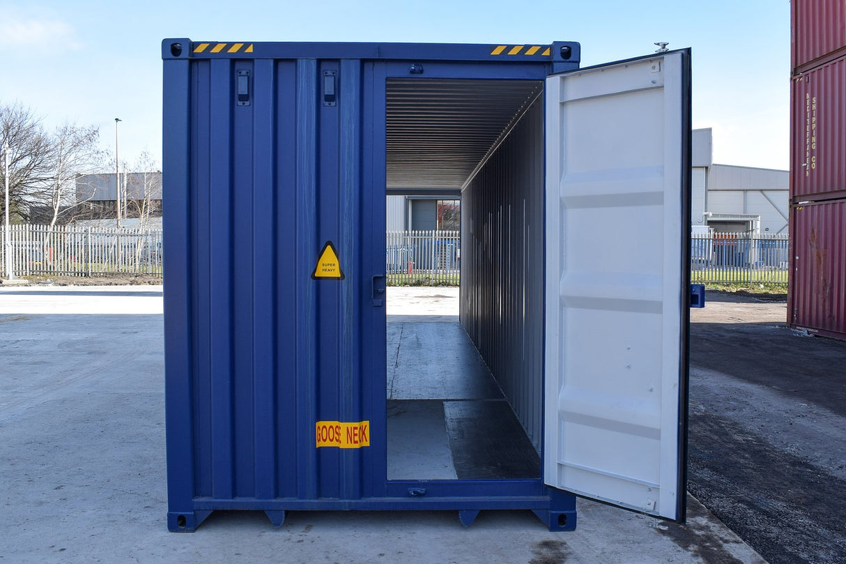 Container High Cube 40 piedi con porte multiple – Uso professionale