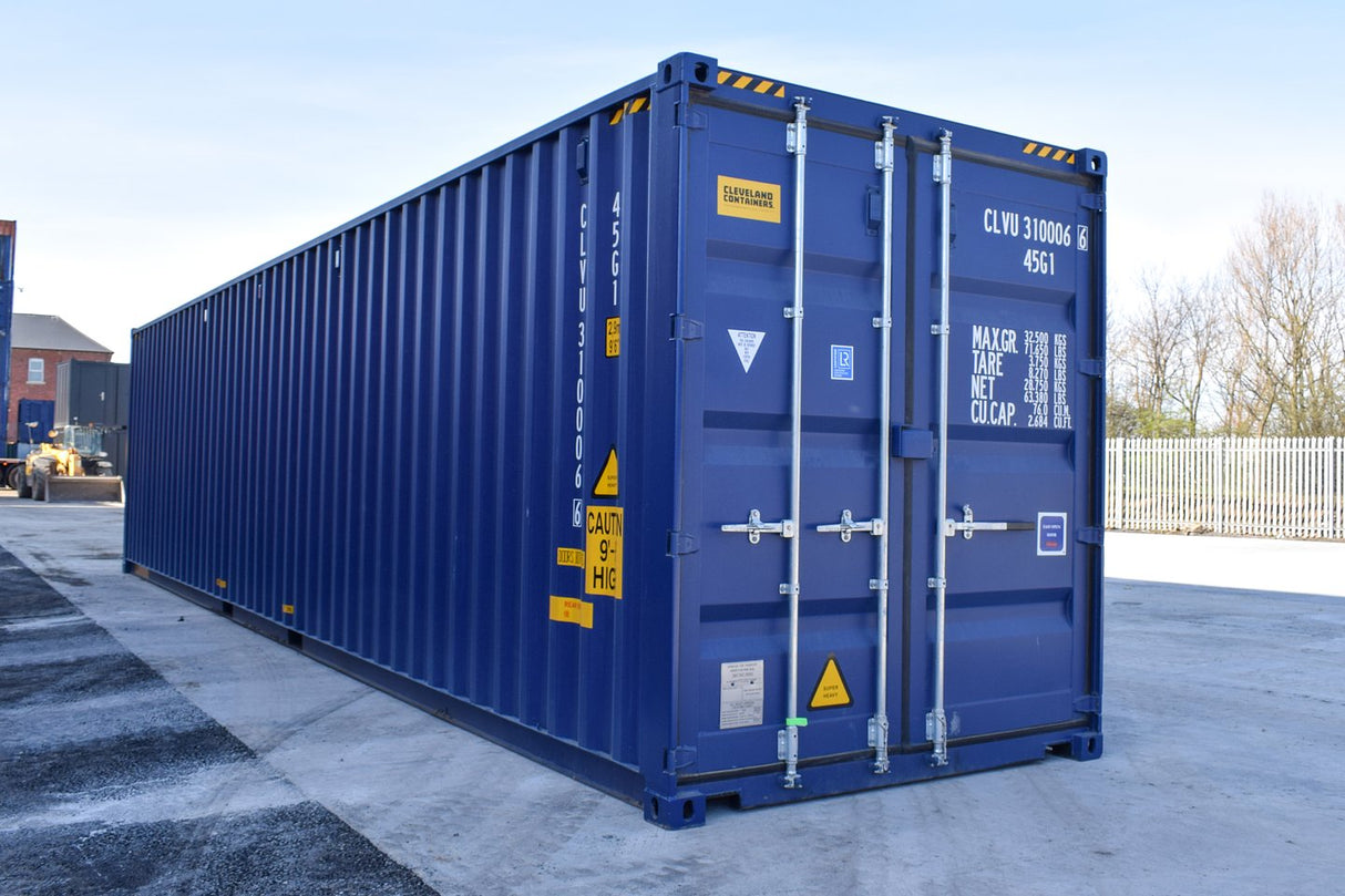 Container High Cube 40 piedi con porte multiple – Uso professionale