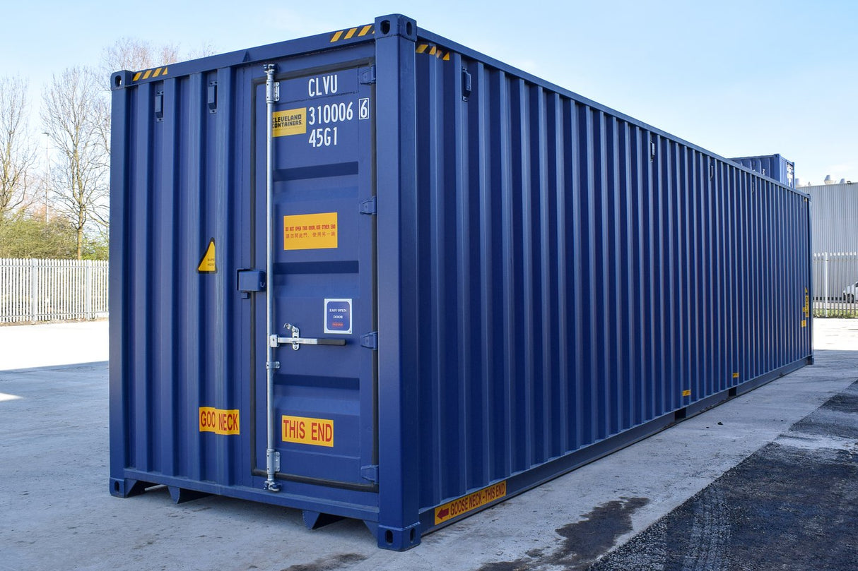 Container High Cube 40 piedi con porte multiple – Uso professionale