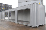 Container 40 piedi con 3 serrande avvolgibili – Accesso multiplo