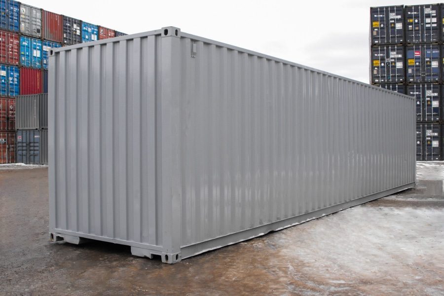 Container 40 piedi con 3 serrande avvolgibili – Accesso multiplo