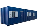 Container adibito a ufficio "Cube" alto 40 piedi – Spazio professionale flessibile e sicuro