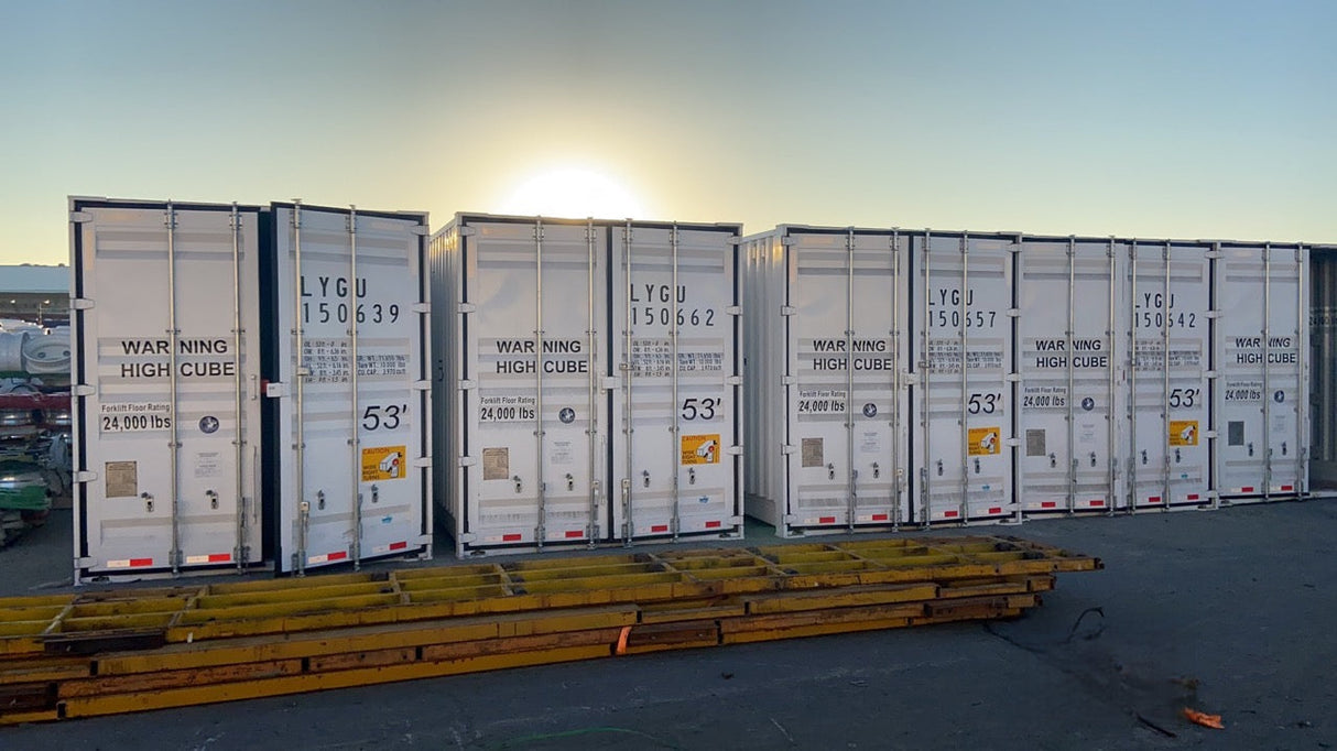 Container cubo ad alta capacità da 53 piedi – Capacità massima