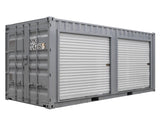 Container da 20 piedi con serrande avvolgibili – Sicurezza e accesso rapido