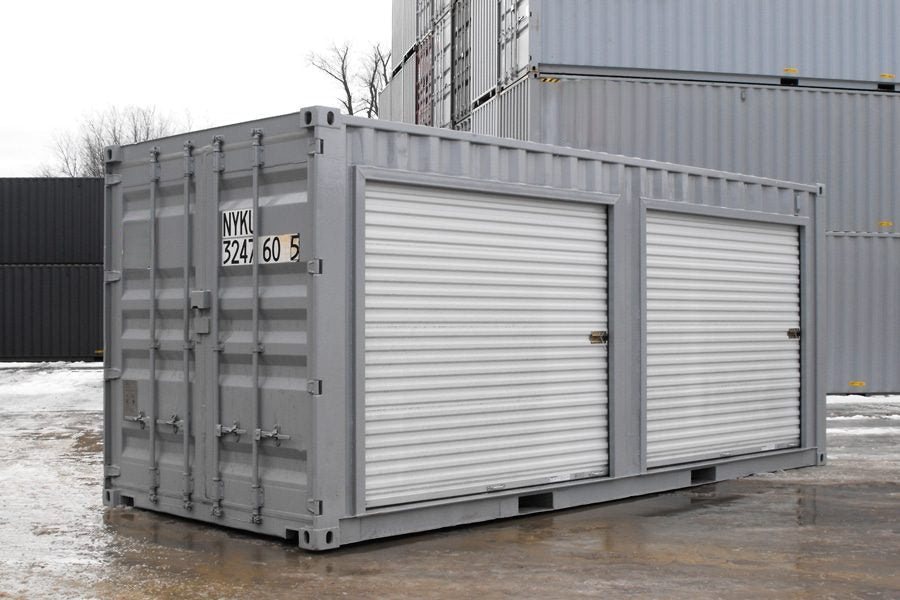 Container da 20 piedi con serrande avvolgibili – Sicurezza e accesso rapido