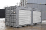 Container da 20 piedi con serrande avvolgibili – Sicurezza e accesso rapido
