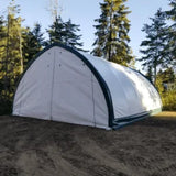 Tettoia container ad arco 20x30x12 – Copertura cantiere