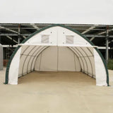 Tettoia container ad arco 20x30x12 – Copertura cantiere