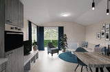 Casa mobile di lusso Orlando – Chalet prefabbricato di lusso pronto per essere abitato