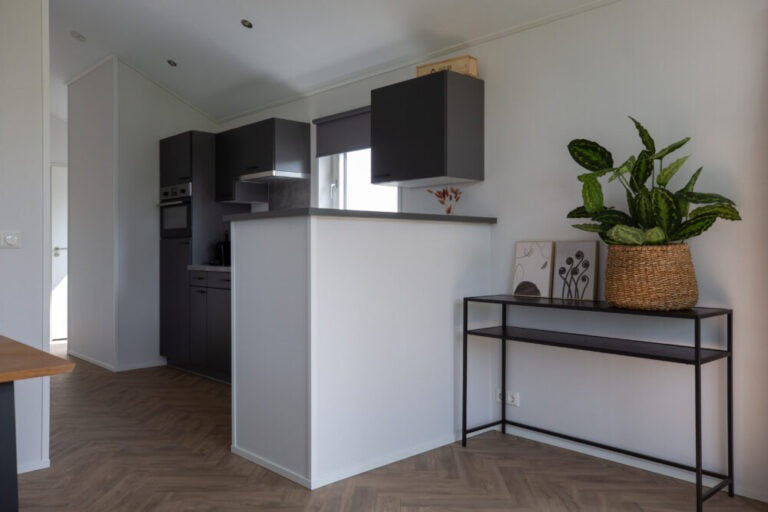 Casa mobile Biesbosch 1250-2 – Chalet prefabbricato con terreno incluso, una soluzione completa