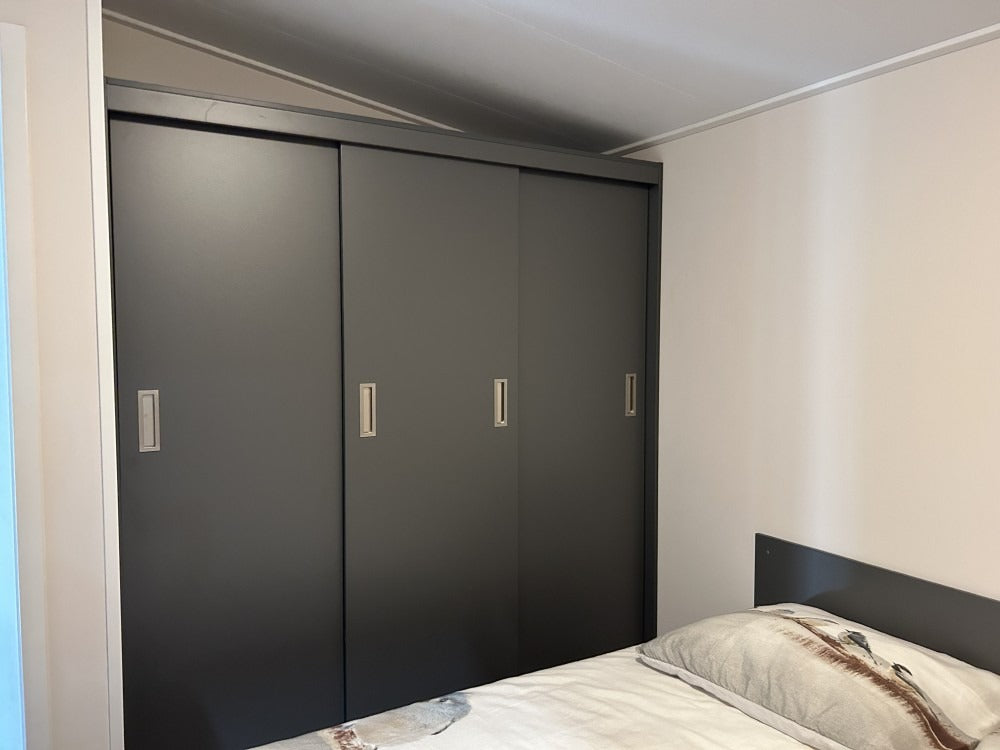 Eikenlodge 1000-2 Casa Mobile – Chalet prefabbricato premium in legno con 2 camere da letto