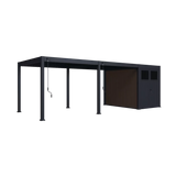 Pergola Bioclimatica 3x3 – Struttura Modulare per Esterni